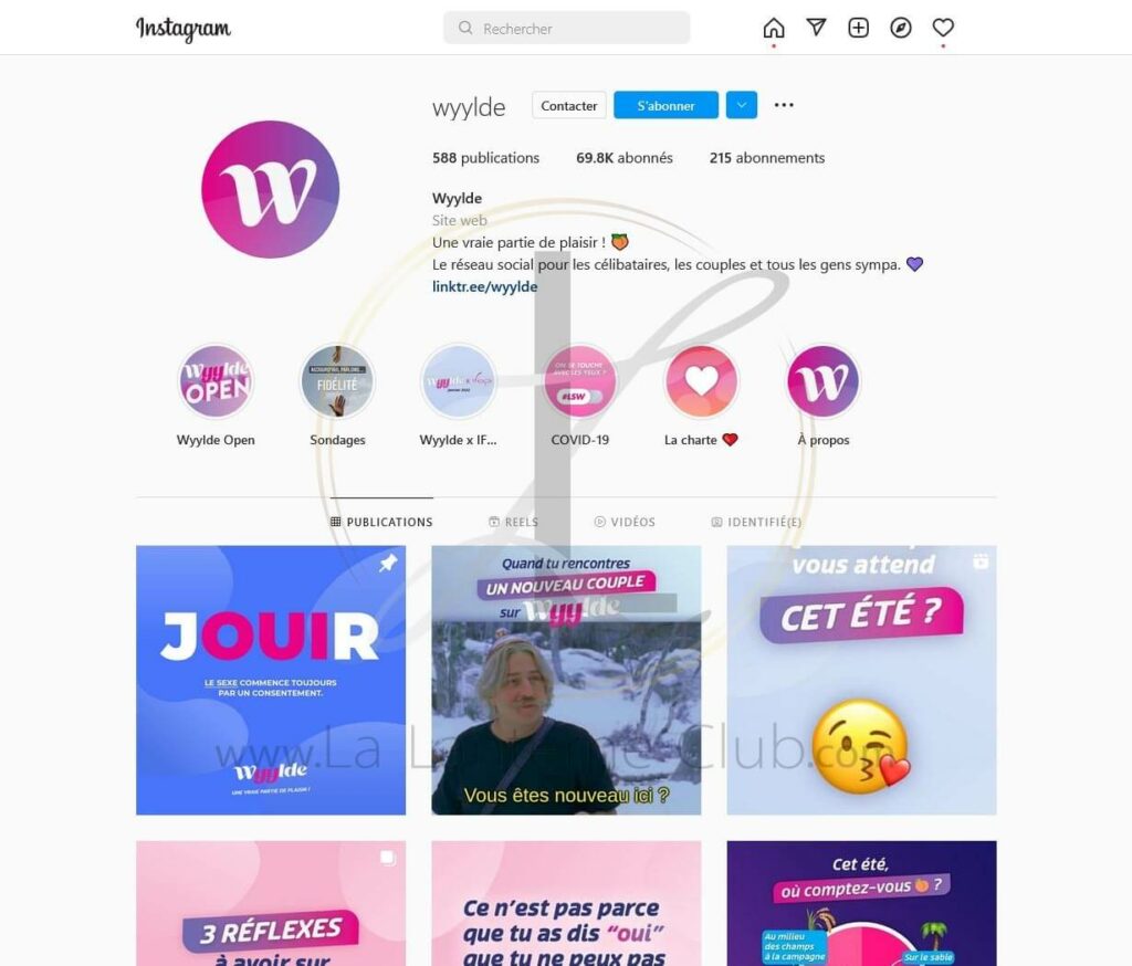 instagram reseau social wyylde