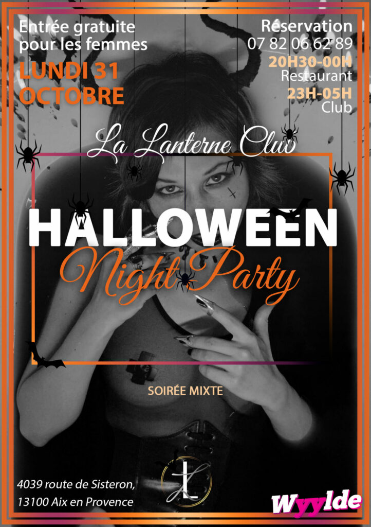 soiree couples femmes halloween night party 2022