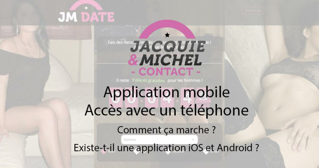 jacquie michel mobile application android ios