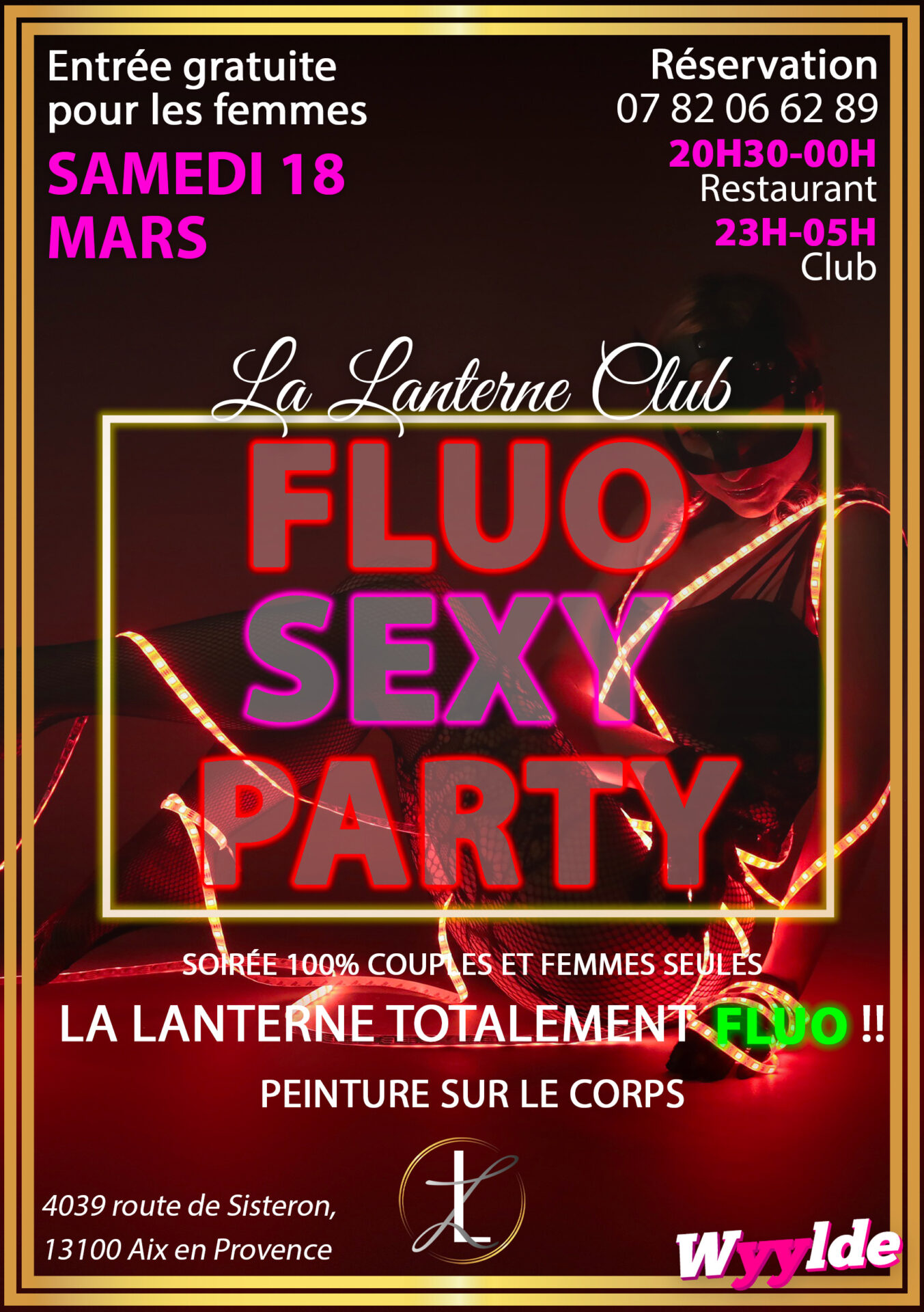 FLUO SEXY PARTY - MARCH 18