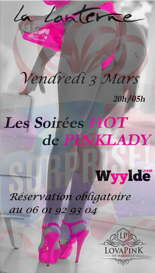 PINKLADY HOT NIGHTS - March 3 - mixed party