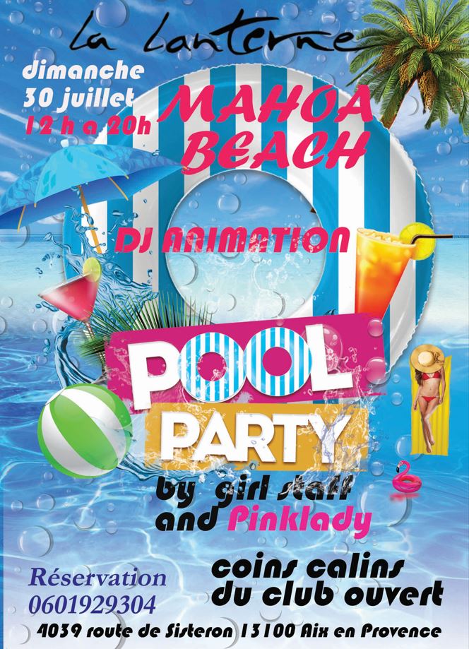 pool party pinklady