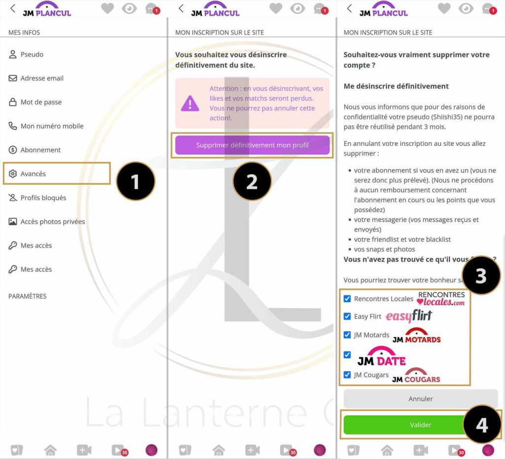 JM Plan Cul Cancelación Suscripción