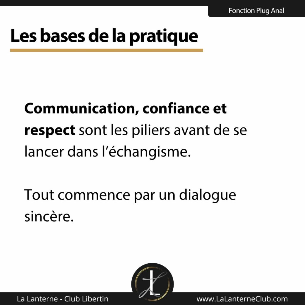 echangisme communication confiance