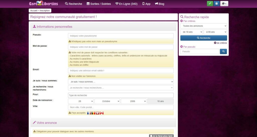 gareauxlibertins registration