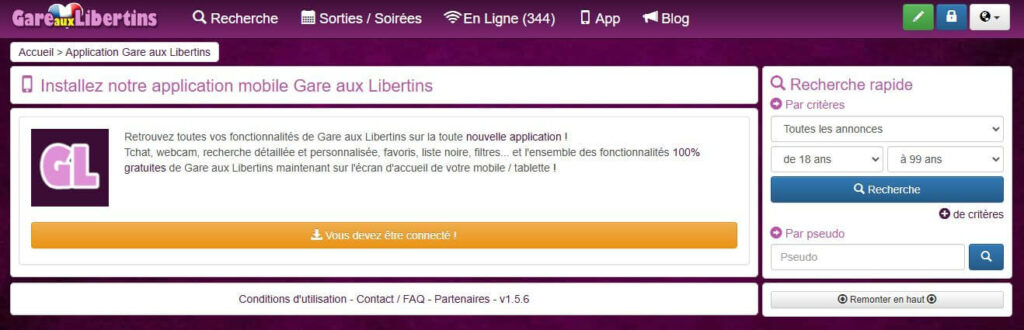 gareauxlibertins mobile version 1