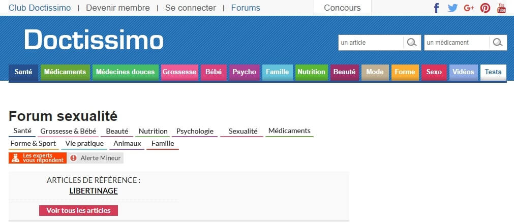 screen forum sexualite doctissimo