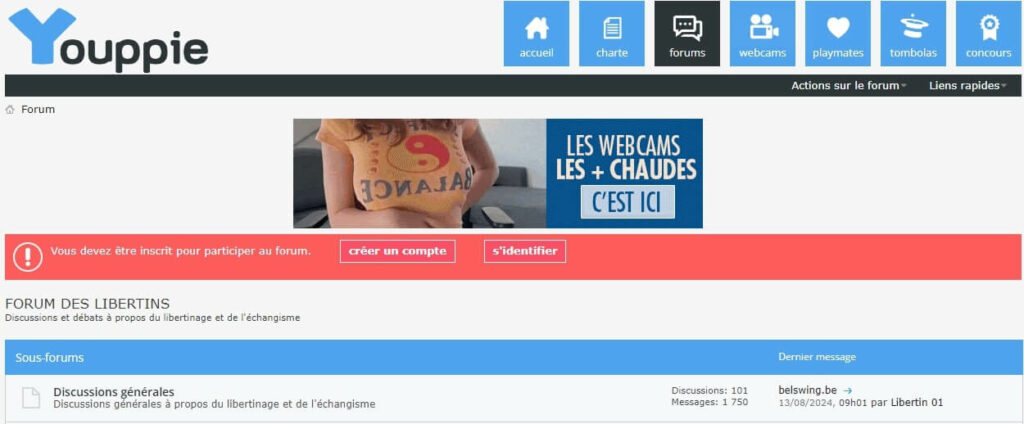 screen forum youppie