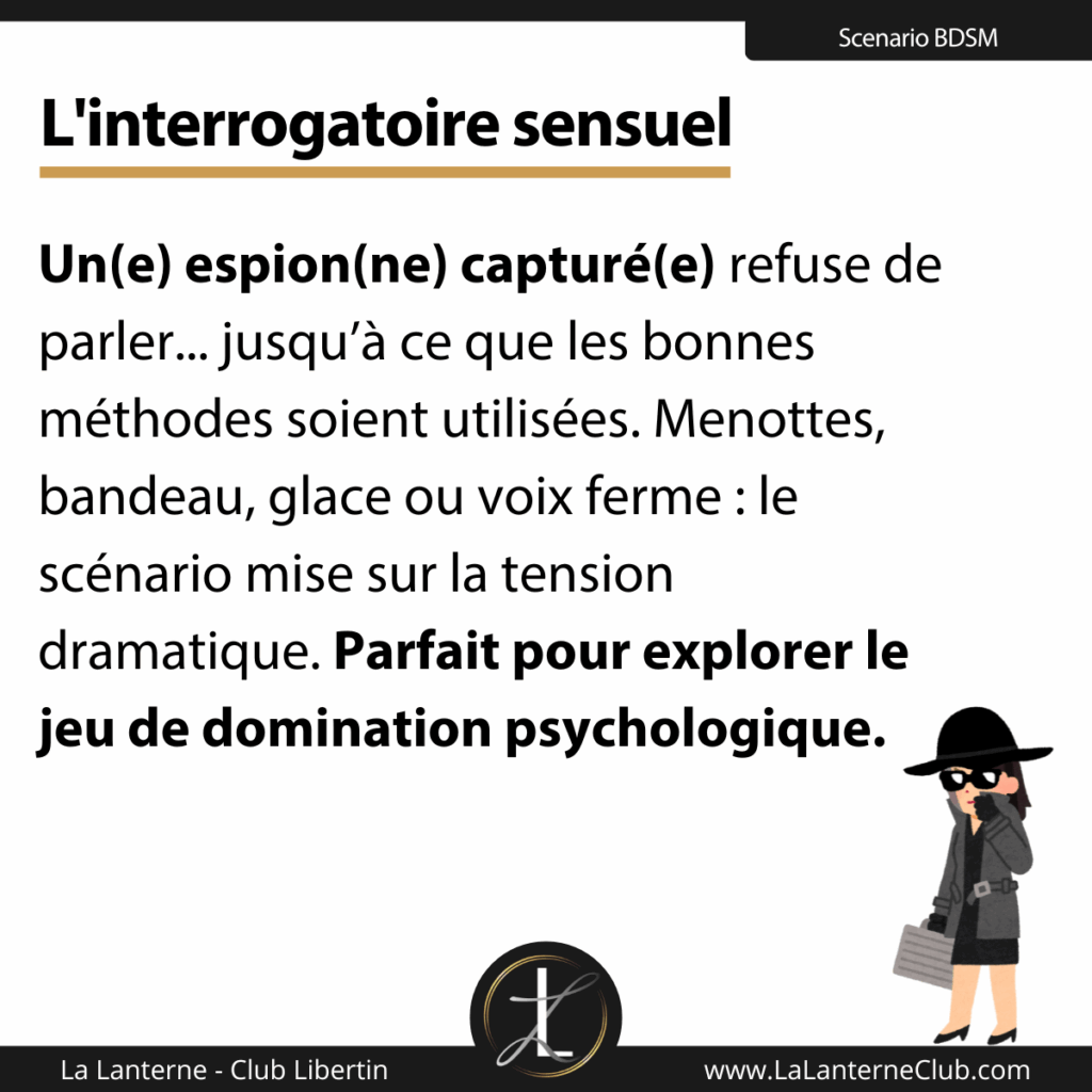 escenario bdsm interrogatorio sensaciones