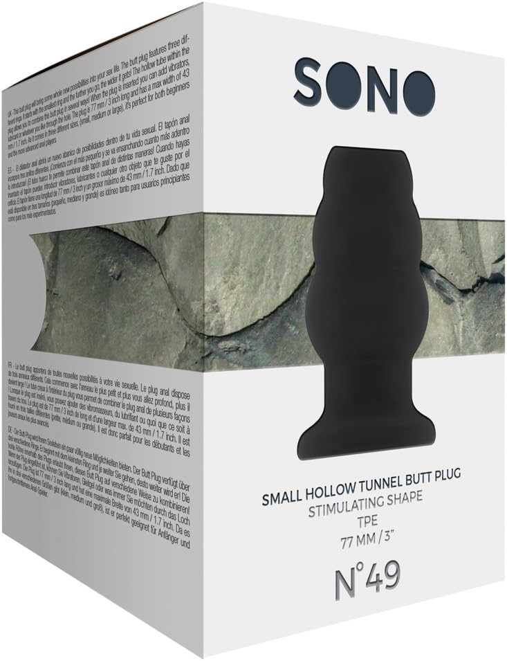 Sono Plug Tunnel Noir Small 3