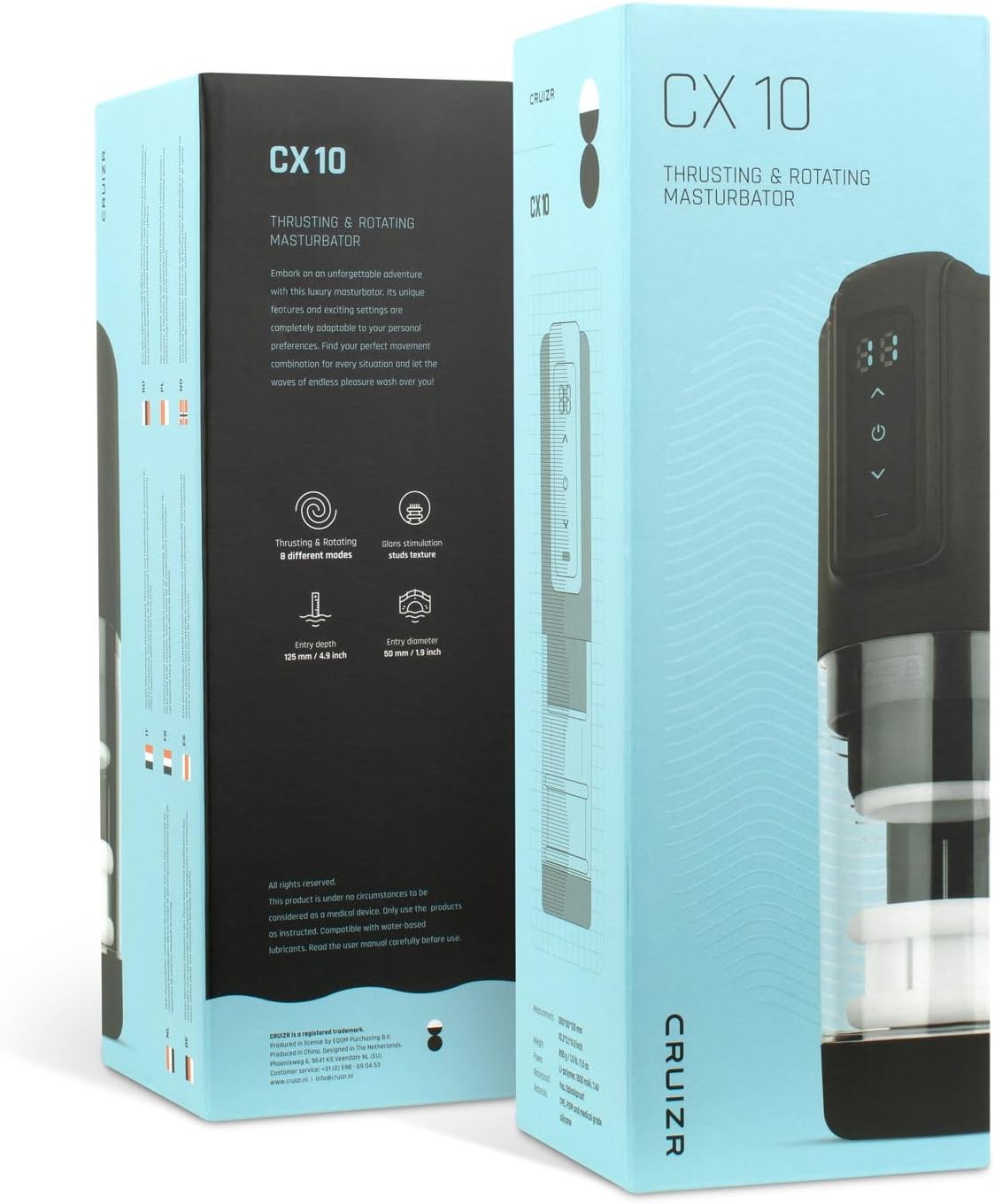 Masturbateur homme CRUIZR CX10 – Va-et-vient, vibrations et rotations – Image 9