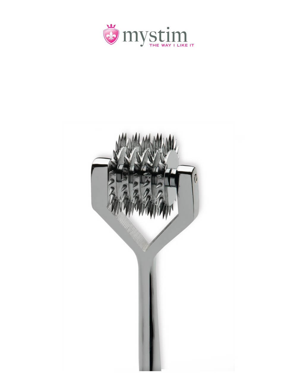 Roulette Électro-Stimulation Extra Spiny Spencer – Mystim | Roulette Wartenberg Monopolaire en Acier Médical – Image 3