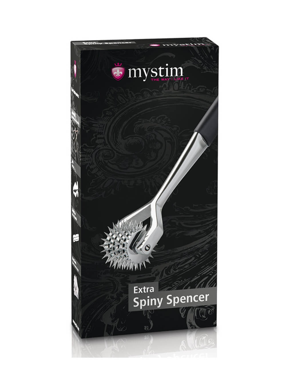 Roulette Électro-Stimulation Extra Spiny Spencer – Mystim | Roulette Wartenberg Monopolaire en Acier Médical – Image 2