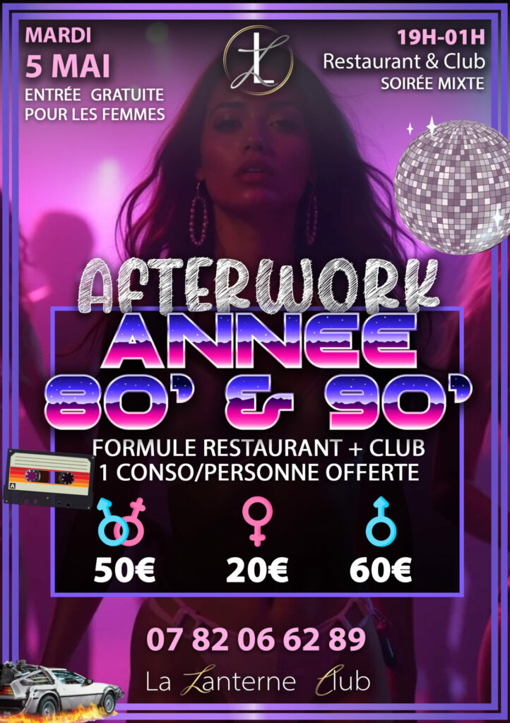 5 Mai afterwork voyage temporel